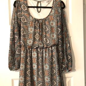 Speechless Multi-color Dress